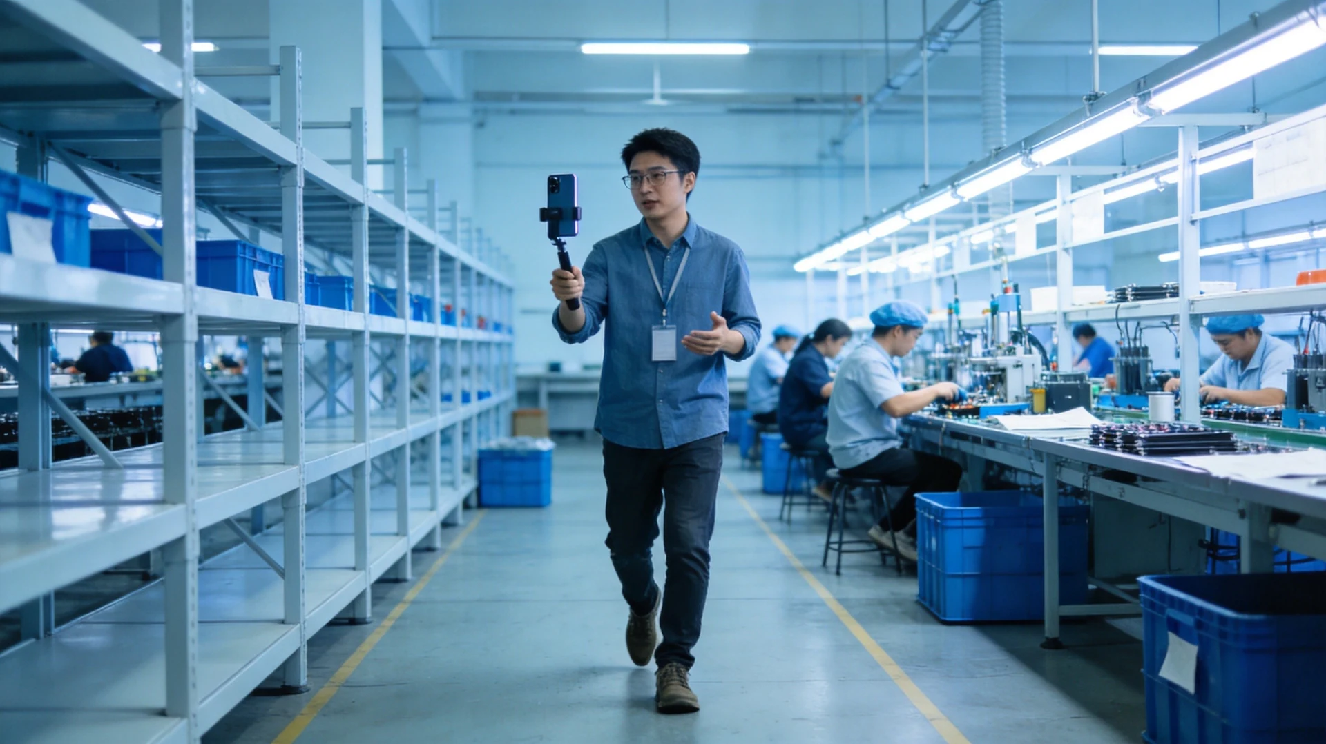 把直播间搬进车间：东至县和铁西区怎么用直播带岗招工