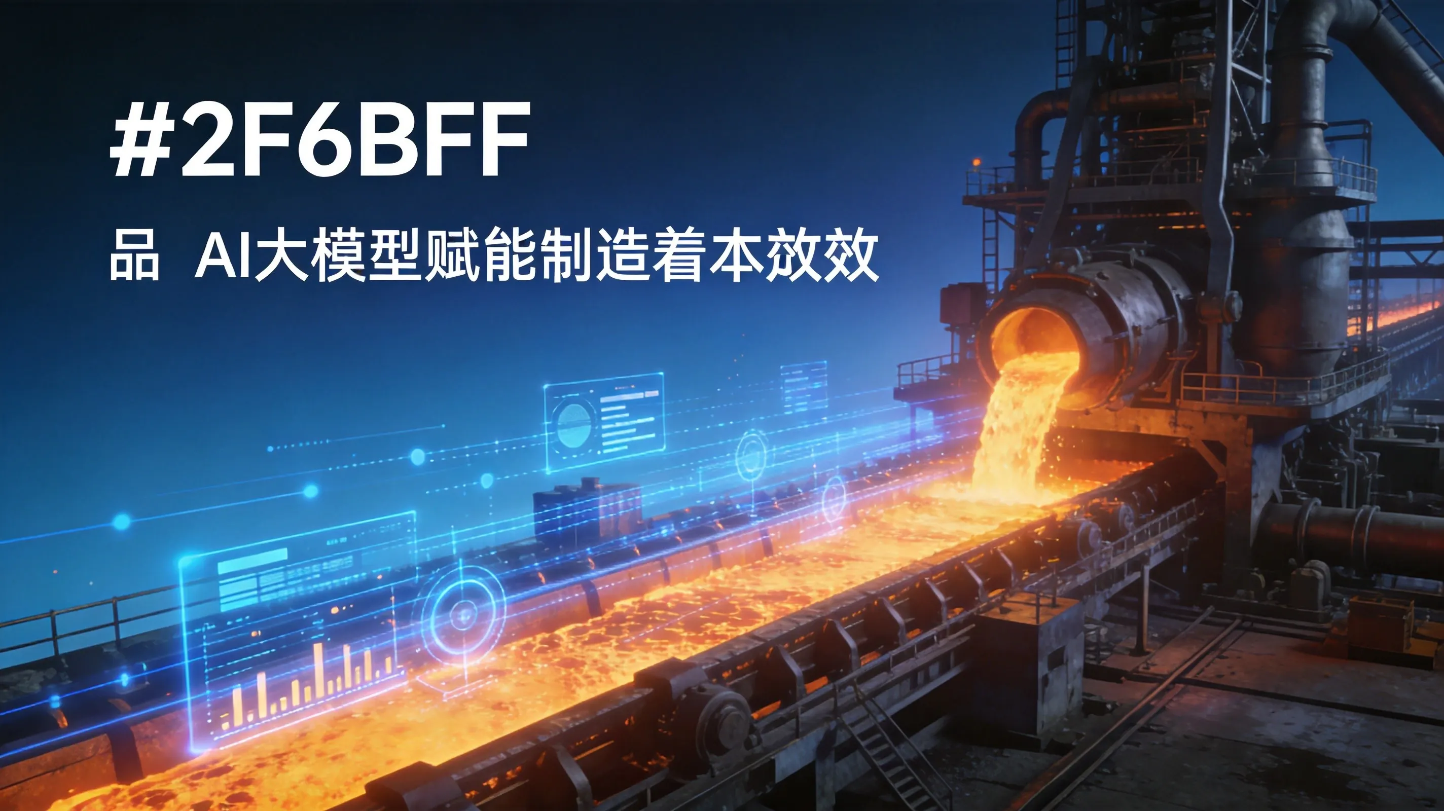 制造业AI大模型怎么落地降本?钢铁炉温控制年创效千万的场景拆解