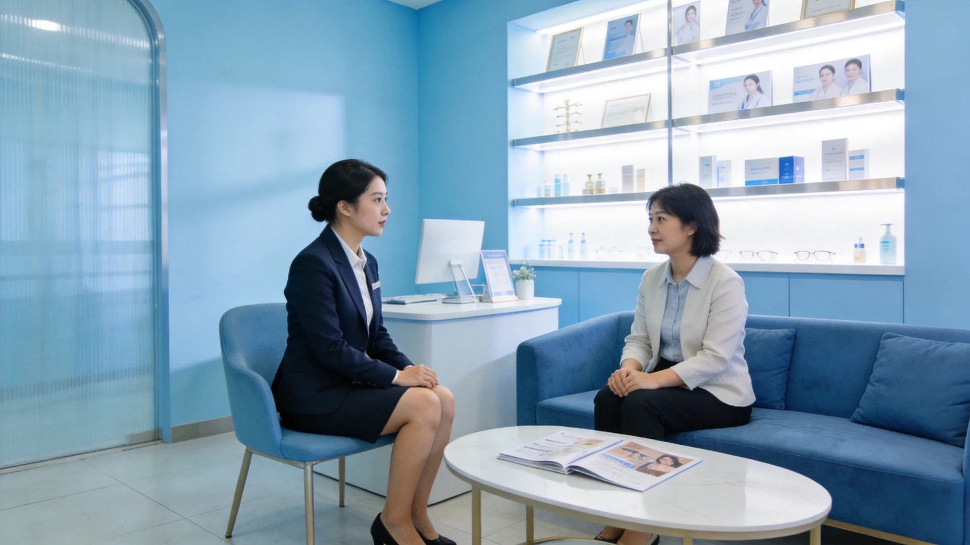医美机构咨询接待